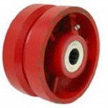 V Groove Steel Caster Wheel